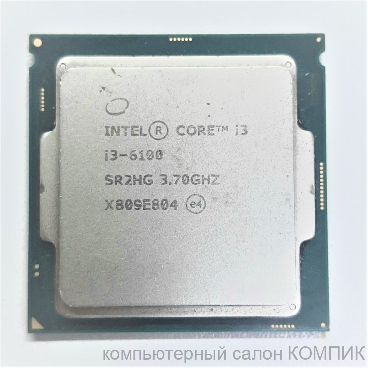 Процессор 1151 Soket Intel Core I3-6100 б/у