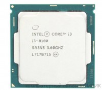 Процессор 1151 Soket Intel Core I3-8100 б/у