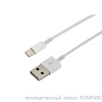 Data-кабель USB для iPhone Lightning 8-pin 1.0m. 2,4A (нет упаковки)