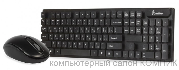 Комплект Беспроводная клавиатура + мышь 214350AG-K