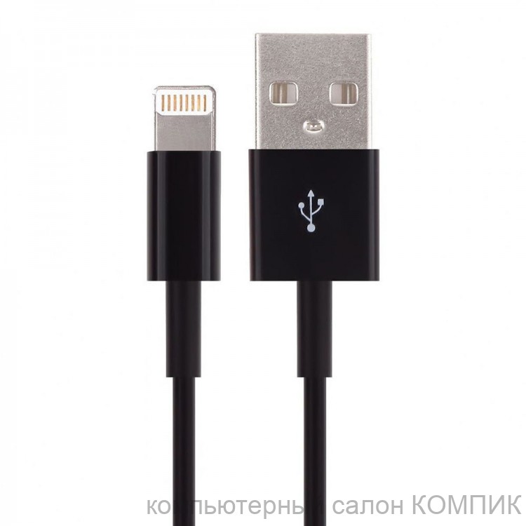 Data-кабель USB для iPhone Lightning 8-pin 1.0m. Rubber (3A)