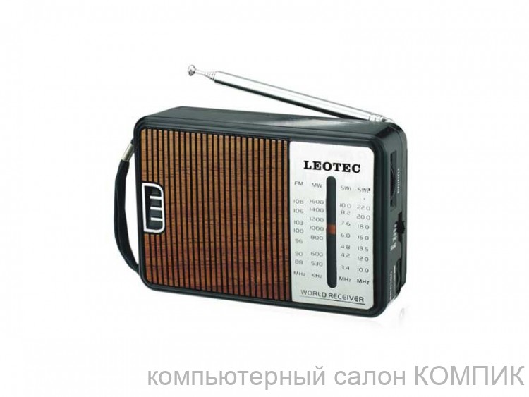 Радиоприемник Leotec LT-607B (з/у докупается отдельно)