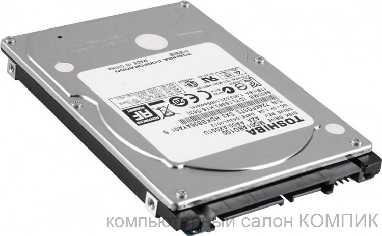 Жесткий диск 2.5 " SATA 1000Gb Toshiba б/у