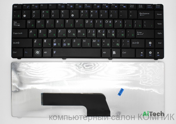 Клавиатура для ноутбука Asus K40 K40E K40IN K40IJ