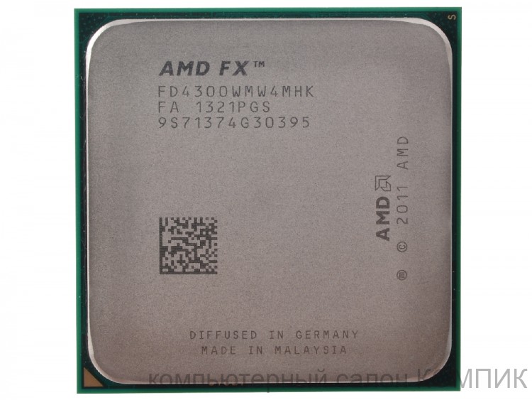 Процессор AM3+ Soket FX-4300 3.8 Ггц б/у