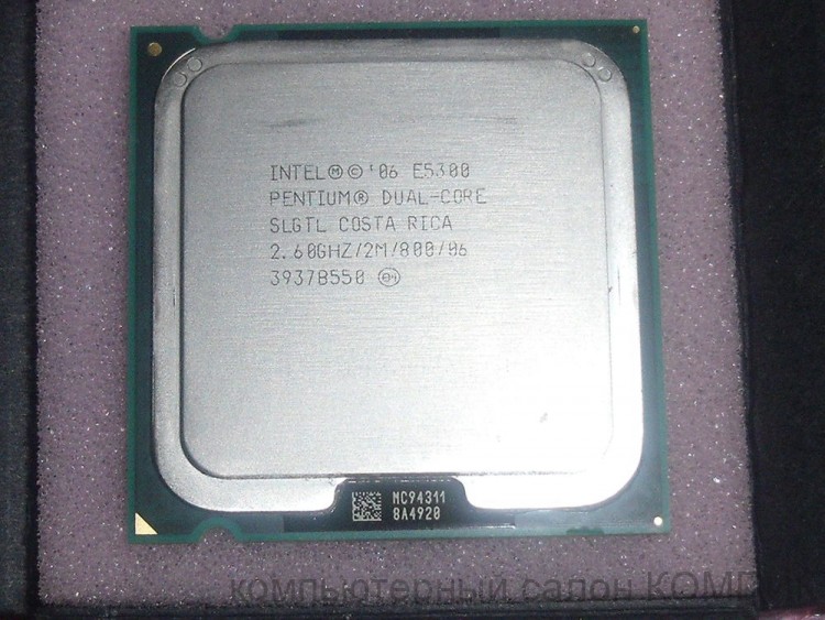 Процессор 775 Soket Pentium Dual-Core E5300 2.6/2M/800 б/у