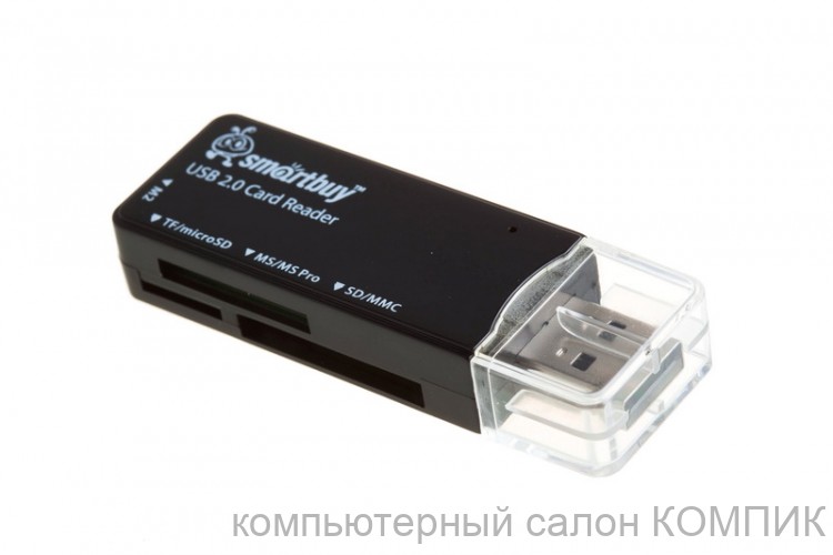 Картридер SmartTrack STR-749 USB черный
