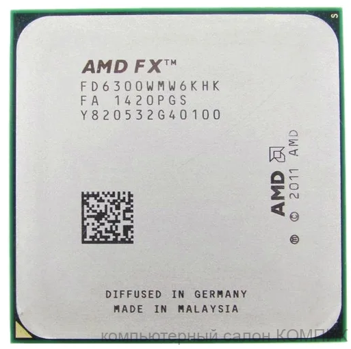 Процессор AM3+ Soket FX-6300 (6-ти ядерный) 3,5Ггц б/у