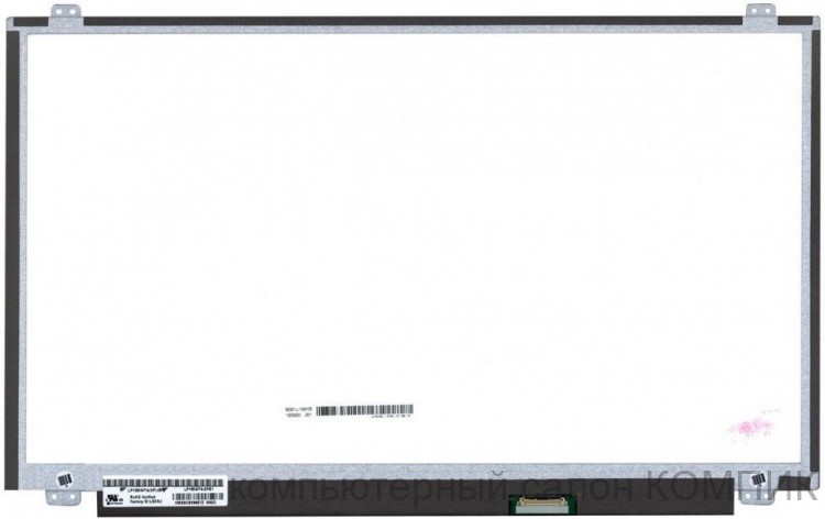 Матрица для ноутбука 15.6" 1920x1080 40 pin SLIM LP156WF4 (SL)(C1) B156HTN02.1