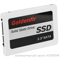 Жесткий диск SSD твердотельный SATA 128Gb Goldenfir (наработка 0 дн.) б/у