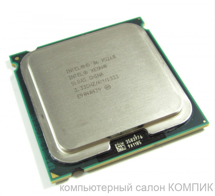 Процессор 775 Soket Xeon X5260 3,3/6/1333 б/у (без адаптера)