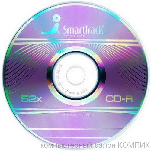 Диск CD-R 52x 700Mb SmartTrack