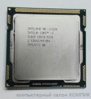 Процессор 1156 Soket i3-530 (2.9Ггц/4M/09A) б/у