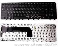 Клавиатура для ноутбука HP M6 M6-1000 черная с рамкой P/n: PK130U92B06
