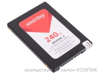Жесткий диск SSD твердотельный SATA 240Gb Smartbuy (наработка 1 день) б/у