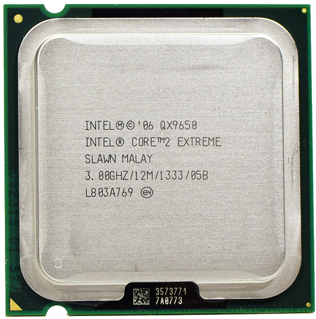 Процессор 775 Soket  QX9650 3,0/12m/1333  б/у