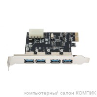 Контроллер PCI-Express USB 3.0 (4 порта) б/у