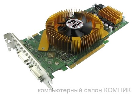 Видеокарта PCI-Express GF 9600GSO 768/192bit/DDR3 б/у