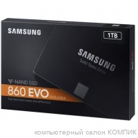 Жесткий диск SSD твердотельный SATA 250Gb Samsung 860EVO  б/у