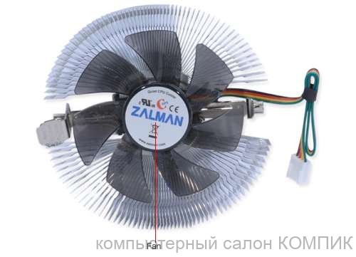 Вентилятор 1155/1156/775/АM2/AM3  Zalman б/у