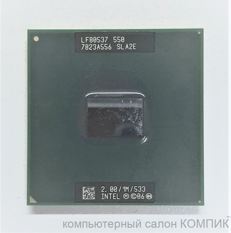Процессор для ноутбука Celeron 550 2.0ГГц/1.0/533 (LF80537) б/у