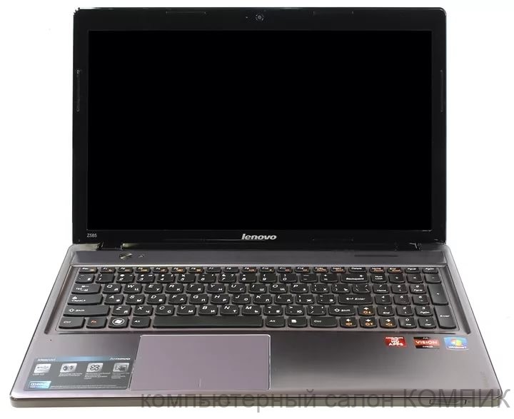 Ноутбук Lenovo Z585/15.6"/AMD A10-4600 (2.3 Ггц) 4 ядря/DDR3 8Gb/Sata 500Gb/HD7670+7660/Win7 Home б/