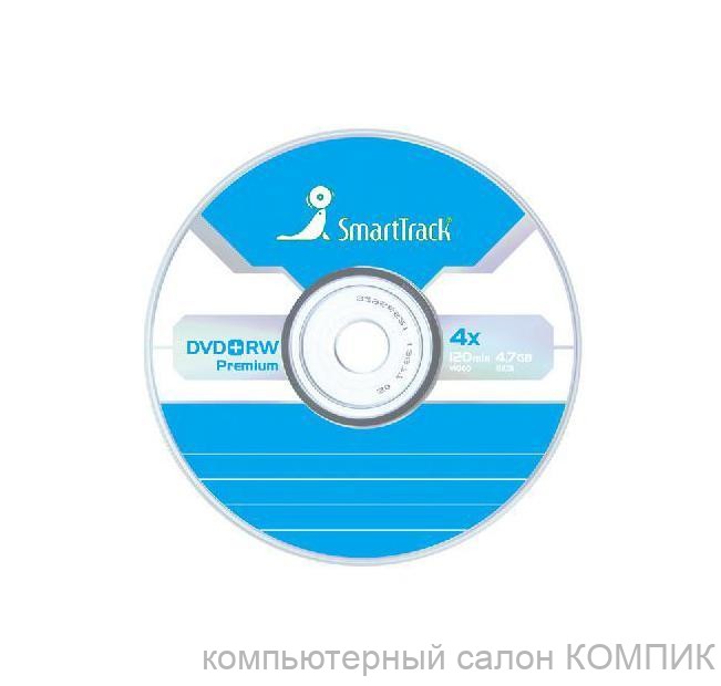 Диск DVD+RW 4x 4.7Gb SmartTrack
