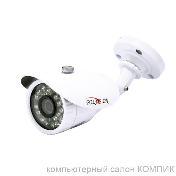 IP камера уличная Polyvision PN-IP1-B3.6 (3,6мм/720p/D1 @ 25 к/с)