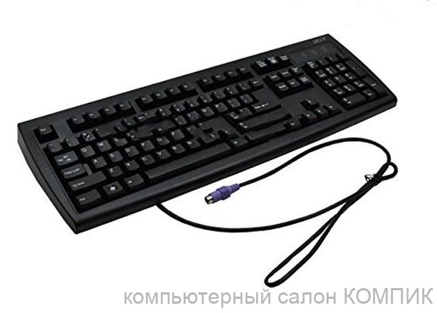 Клавиатура PS/2 SВK-112P-K SmartTrack (черная)