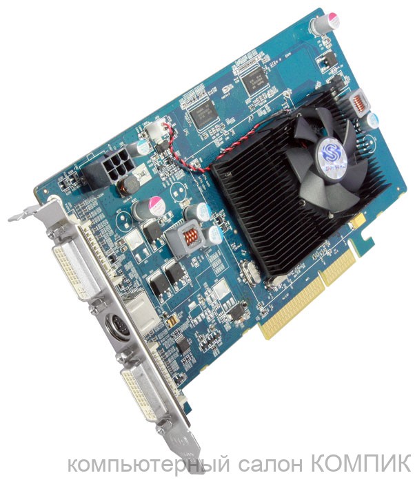 Видеокарта AGP Radeon HD4650 512Мб/128 bit б/у