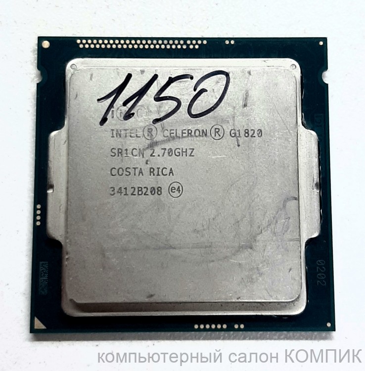 Процессор 1150 Soket Celeron G1820 2.7 Ггц б/у