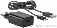 USB - розетка 5В 2100mA + кабель 1,2m 5C/5S/6S Бел б/у