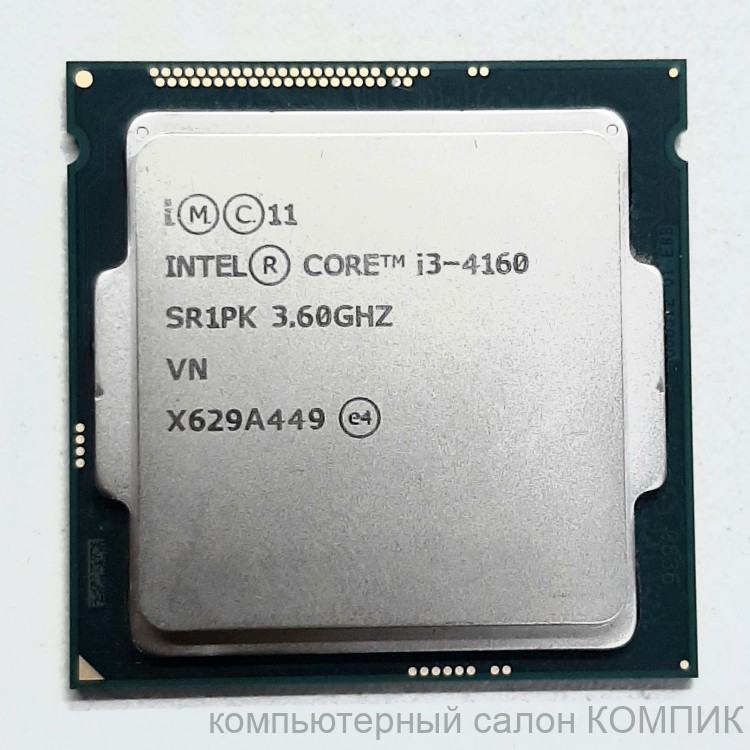 Процессор 1150 Soket i3-4160 3.6Ггц б/у