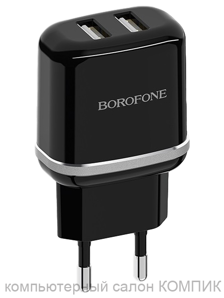 USB - розетка 5В 2100mA Borofone BA25A