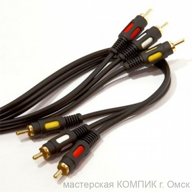 Кабель Азия3-Азия3 1м. (1,5м) Gold
