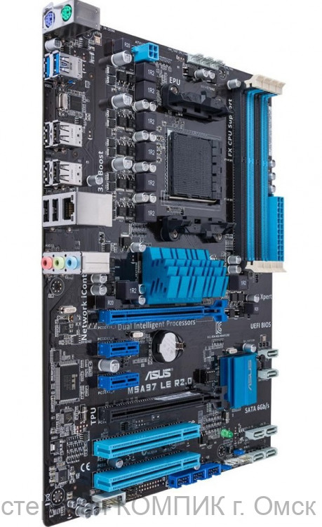 Материнская плата AM3+ Soket ASUS M5A97 LE б/у