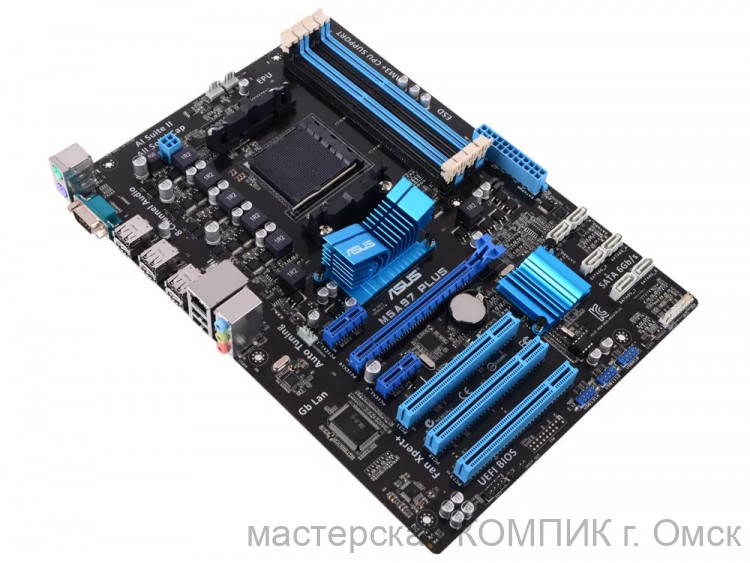 Материнская плата AM3+ Soket ASUS M5A97 PLUS б/у