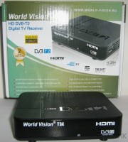 Цифровой телевизионный ресивер DVB3-T2  Т34