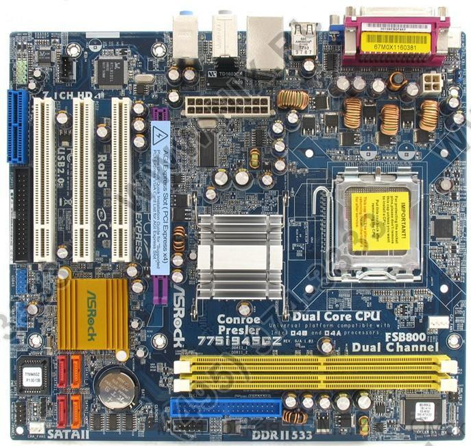 Материнская плата 775 Soket ASROCK 775I945 GZ б/у