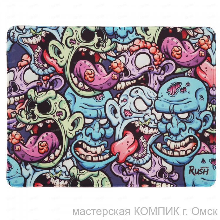 Коврик для мыши игровой Smartbuy Rush ZombyzZz (360*270*3мм)