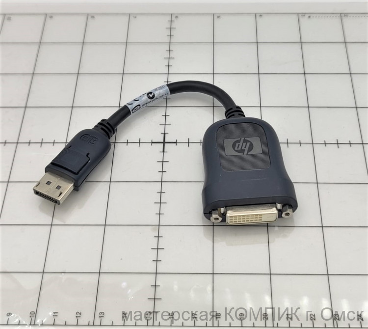 Переходник display port - гн. DVI-D (тех упаковка)