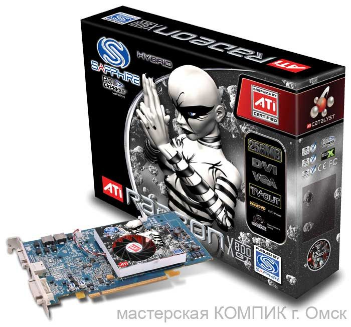 Видеокарта PCI-Express Radeon X800 GT 128Mb б/у