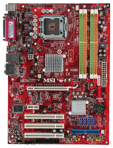 Материнская плата 775 Soket MSI P31 Neo V2 б/у