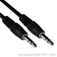 Кабель джек3,5-джек3,5 1м. Орбита TS-3064