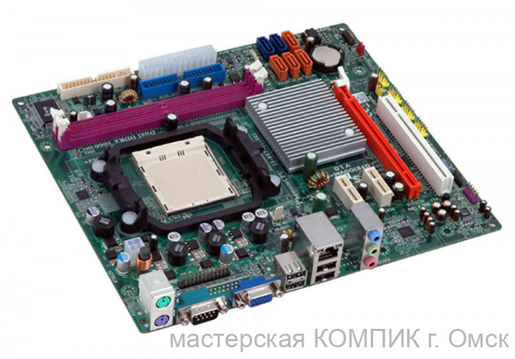 Материнская плата AM2+ Soket Elitegroup GF8100VM-M5 б/у