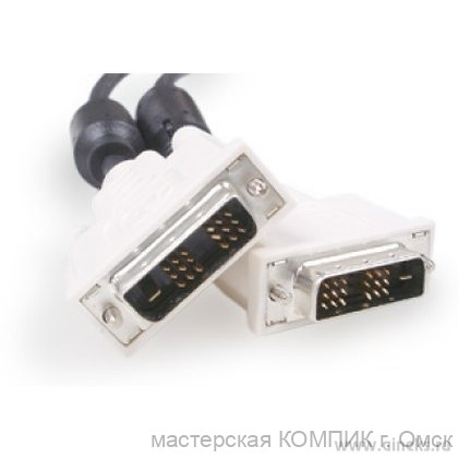 Кабель DVI-DVI 1.5м (в аплетке)