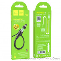 Кабель miсroUSB 5pin 1.0m Hoco X52 (2.4A) магнит.