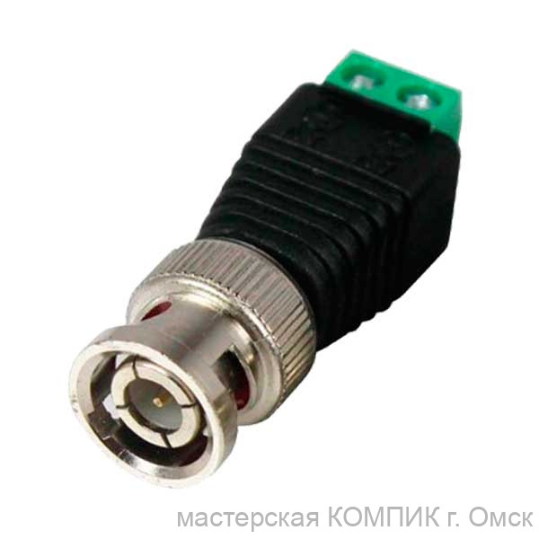 Коннектор под витую пару (штекер BNC) TD-314