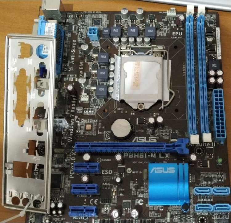 Материнская плата 1155 Soket Asus P8H61-M б/у