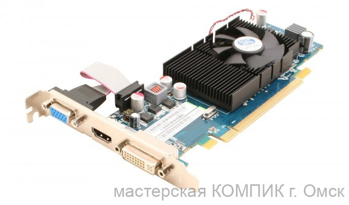Видеокарта PCI-Express Radeon 4650 512Mb DDR2 б/у